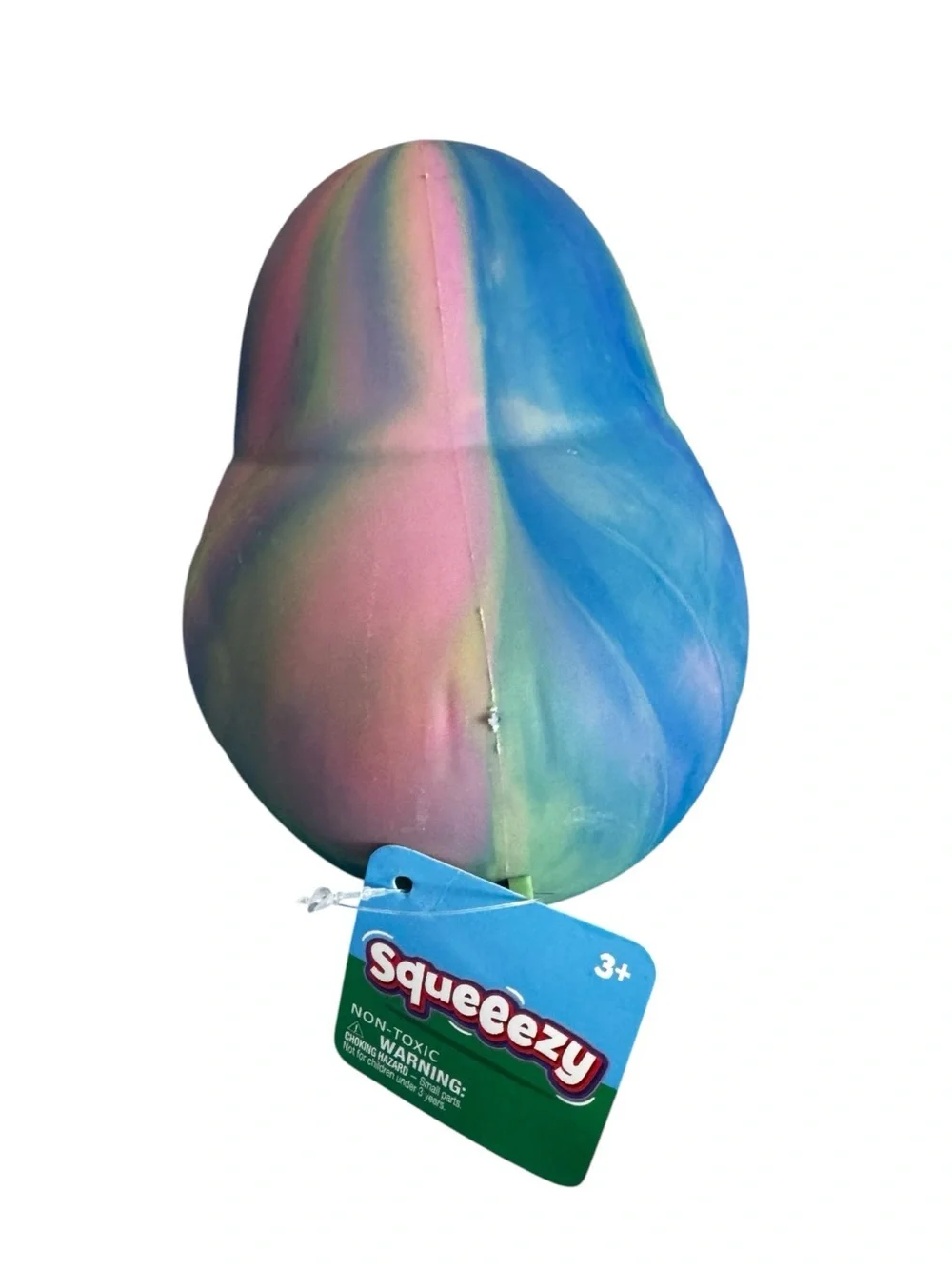Toymendous Tie Dye Duck Squishy Orange Beak Stress Toy New (viral)